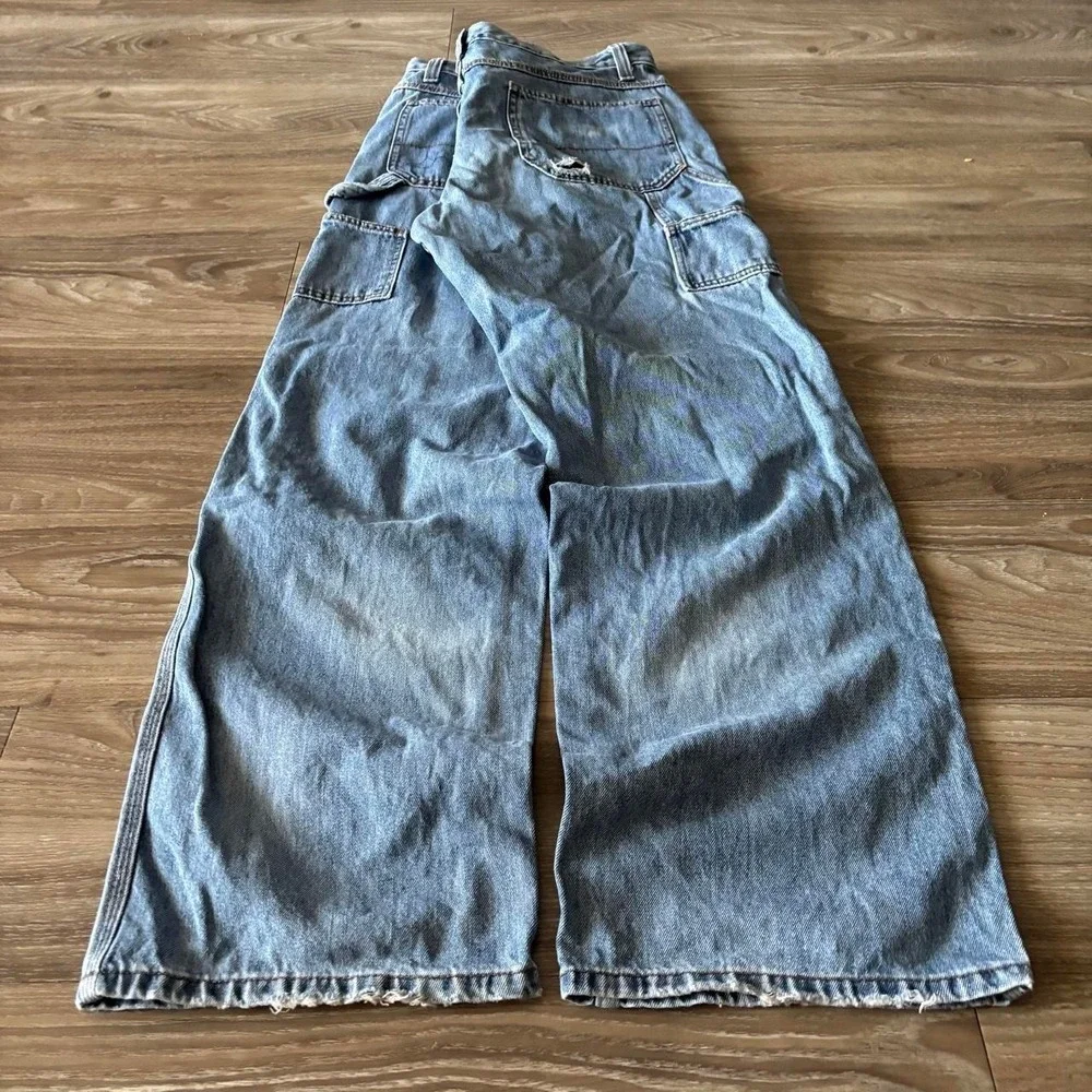 Vintage Y2K/2000s Baggy Light Wash Skater Carpenter Denim Jeans! 36x34
